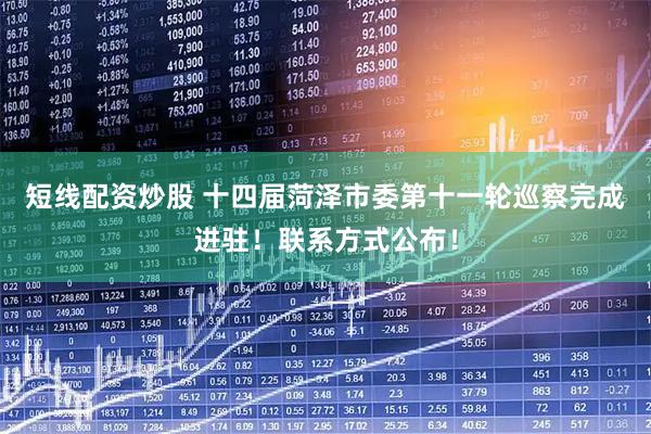 短线配资炒股 十四届菏泽市委第十一轮巡察完成进驻！联系方式公布！